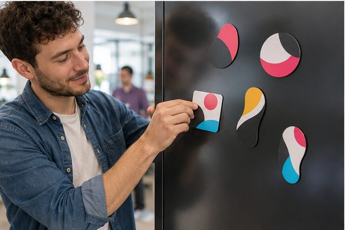 Magnet frigo personnalisé, impression ReflexPrinting