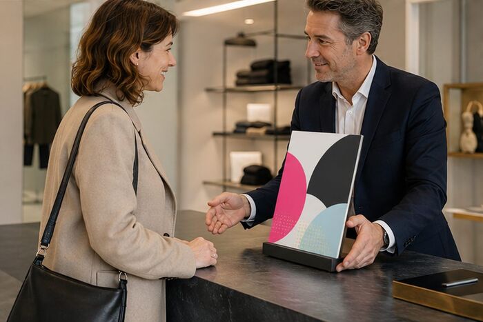 Chevalet Luxe, impression ReflexPrinting