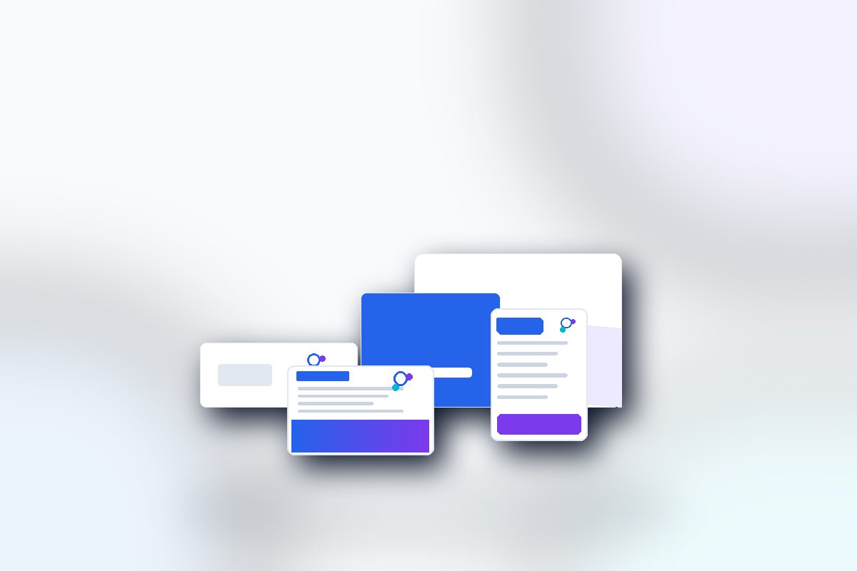 Visuel produit ReflexPrinting : Matériel de bureau, catégorie Blocs-notes et sous-mains, style premium bleu violet.