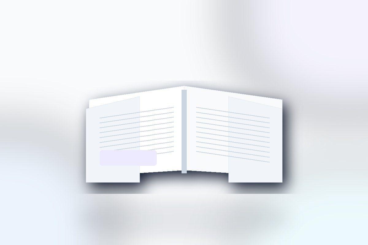 Visuel produit ReflexPrinting : Brochures - sur mesure, catégorie Brochures et reliures, style premium bleu violet.