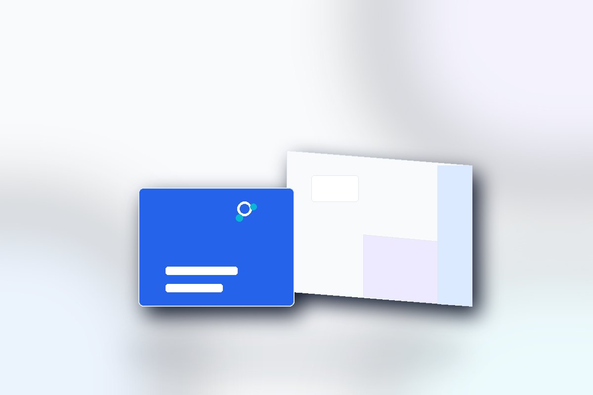 Visuel produit ReflexPrinting : avec 2 rabats, sans fenêtre, catégorie Chemises et dossiers, style premium bleu violet.