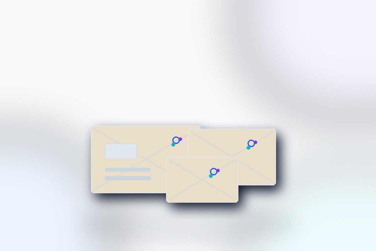 Visuel produit ReflexPrinting : Enveloppes en papier naturel, catégorie Enveloppes, style premium bleu violet.