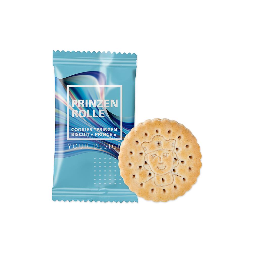 Mini biscuits Prince personnalisés avec emballage imprimé en quadrichromie par ReflexPrinting